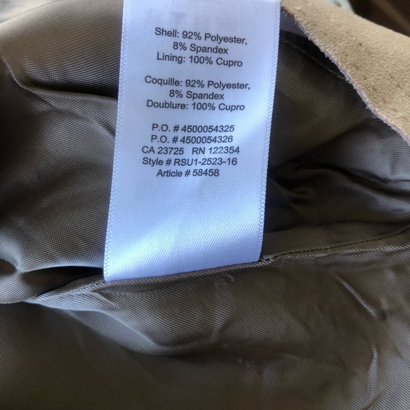 Aritzia Babaton Suede Top - Picture 5 of 6